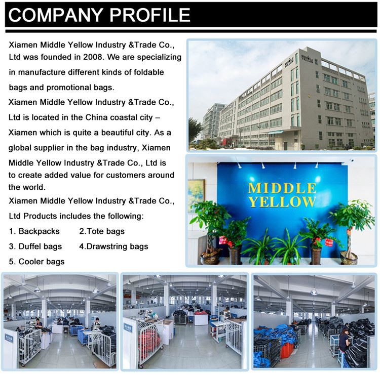 production line for daily backpack for work