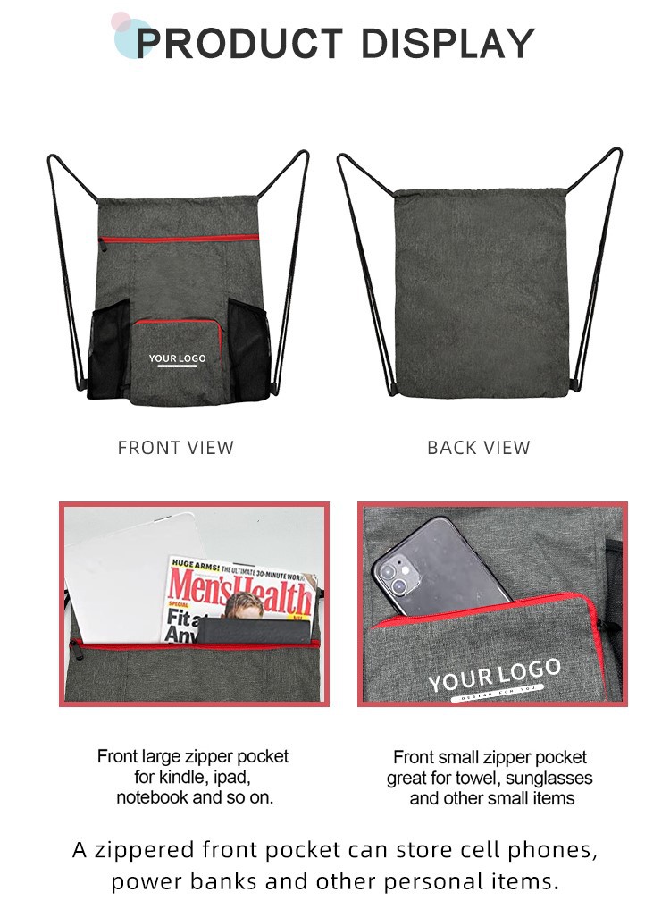drawstring sports backpack drawstring sports backpack