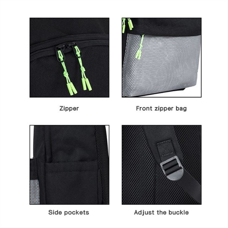 backpack plain black