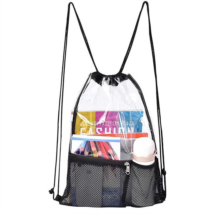 Transparent Drawstring Backpack